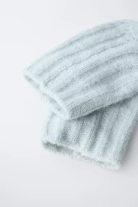 RIBBED KNIT SOCKS