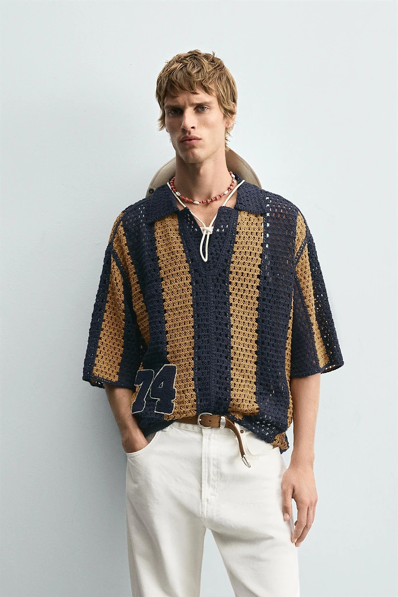 CHEMISE CROCHET PIÈCE