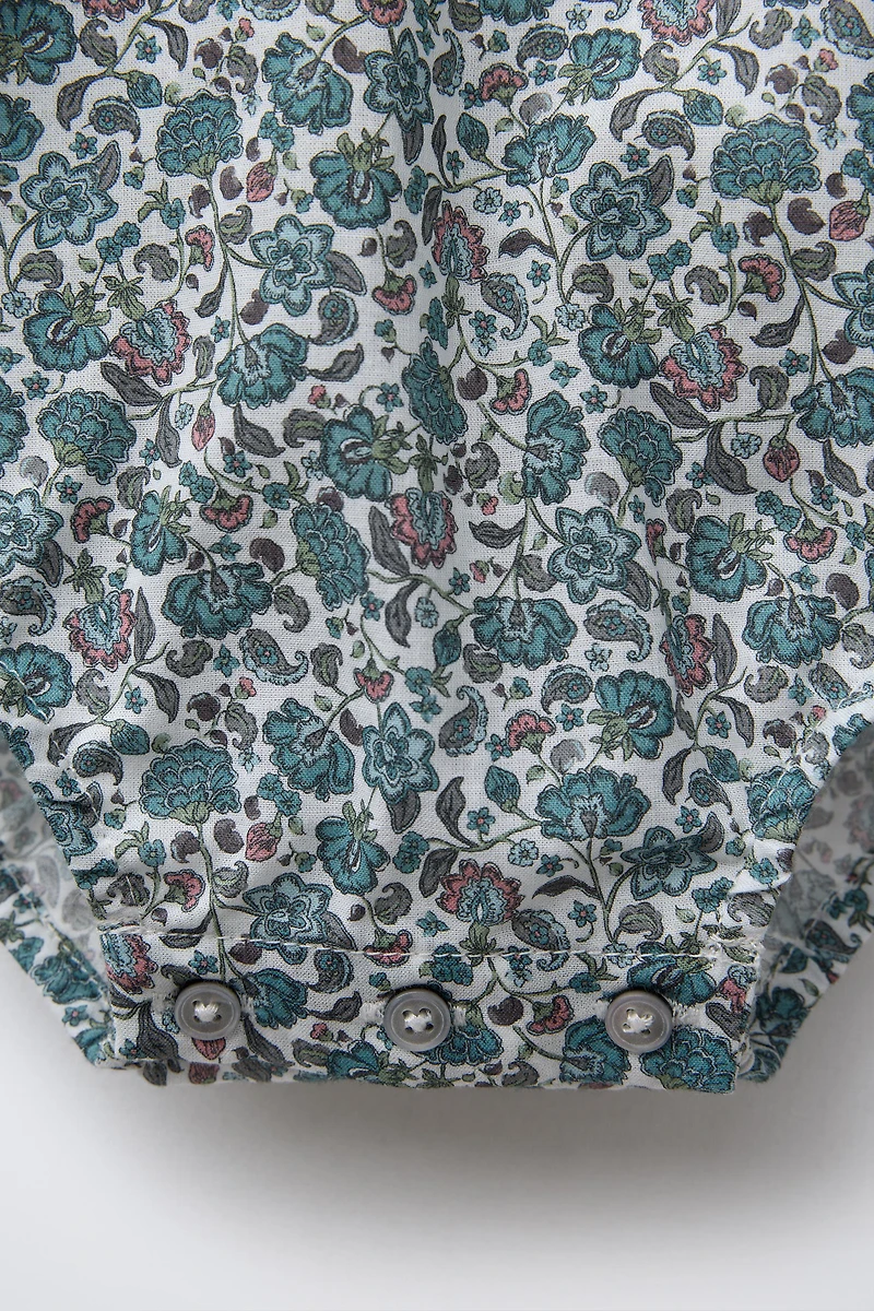 PAISLEY FLORAL BODYSUIT