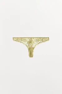 LACE THONG