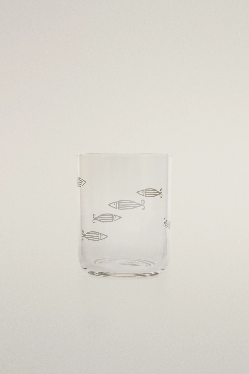 FISH GLASS TUMBLER