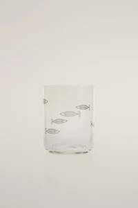 FISH GLASS TUMBLER