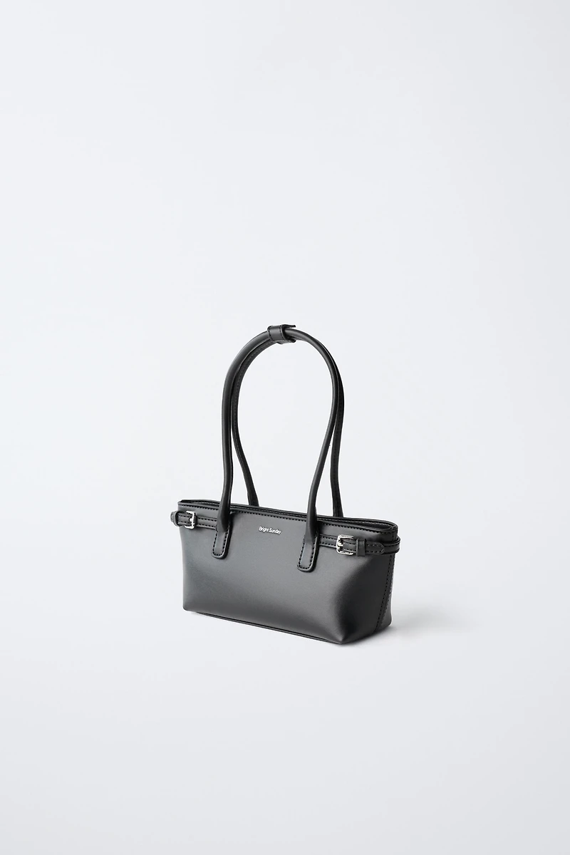 BUCKLE SHOULDER BAG