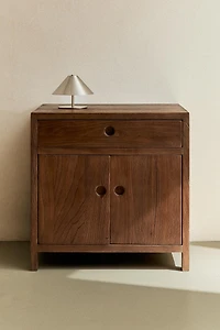 STORAGE UNIT MADE OF ELM WOOD