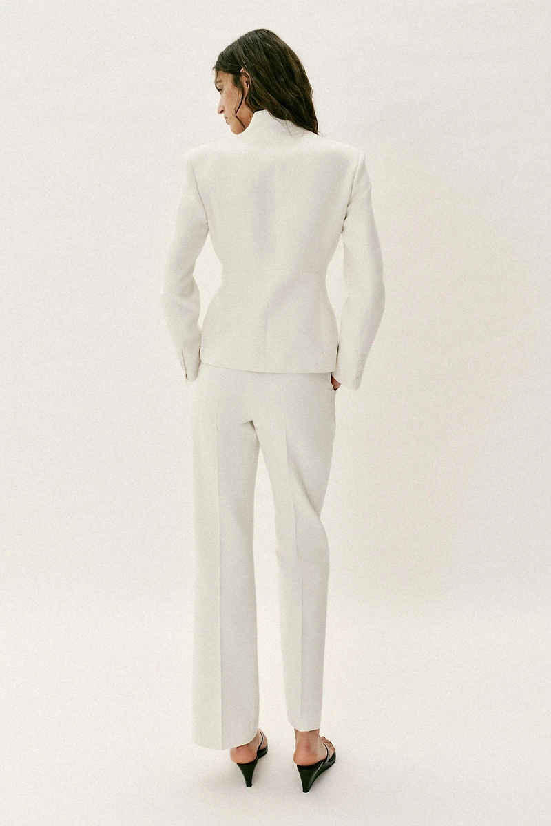 PANTALON DROIT TAILLE BASSE