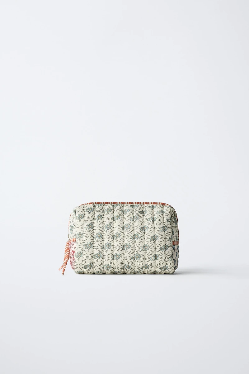 FLORAL TOILETRY BAG