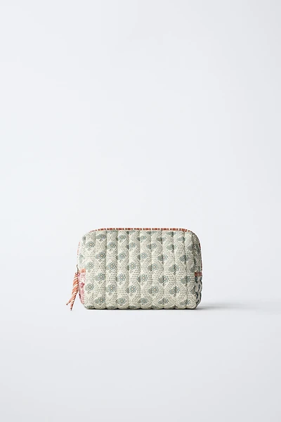 FLORAL TOILETRY BAG