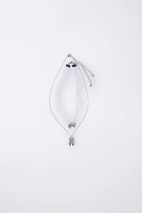 PACK OF TWO BALLET NECKLACES