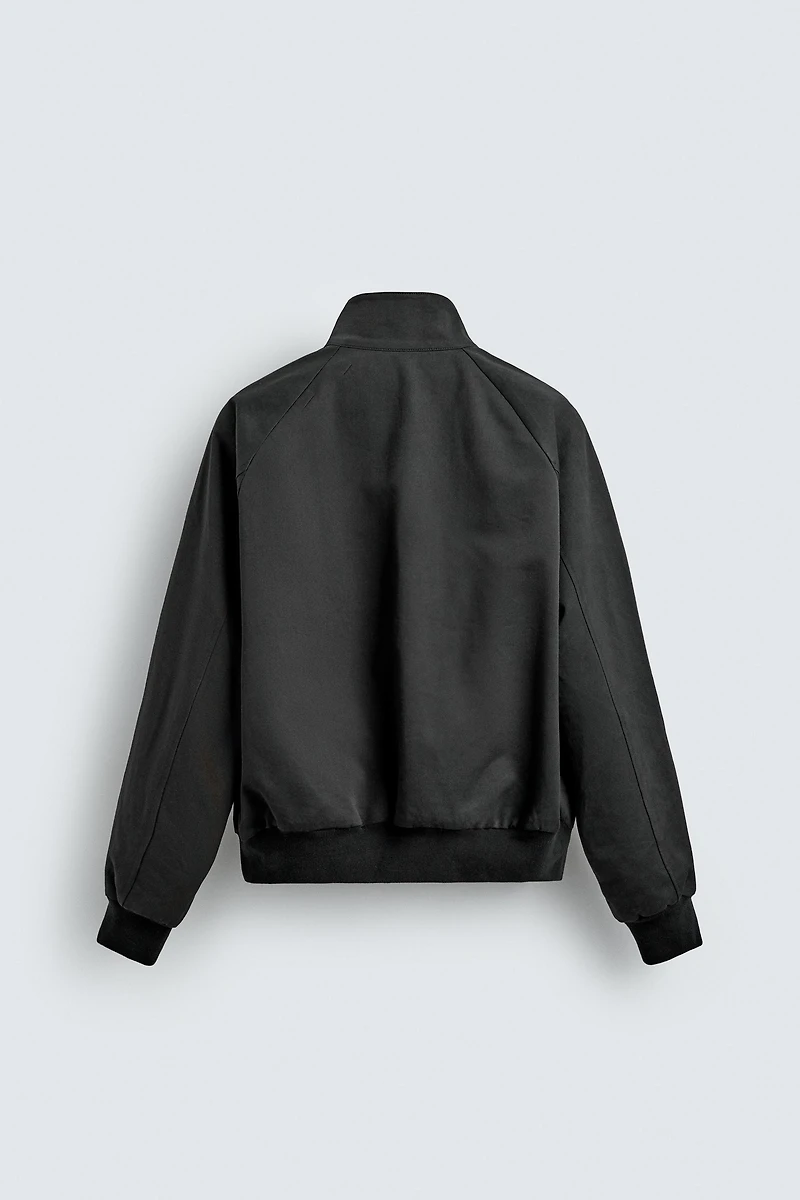 REGULAR FIT COTTON-WOOL JACKET AARON LEVINE X ZARA