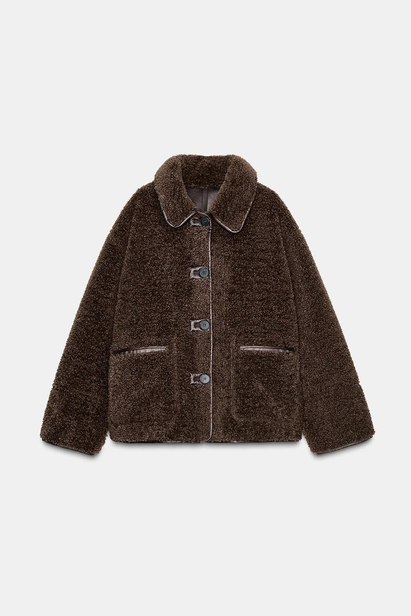 REVERSIBLE DOUBLE-FACED COAT