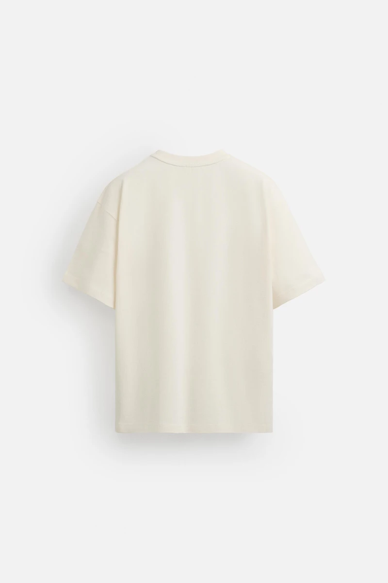 COMBINATION EMBROIDERY T-SHIRT
