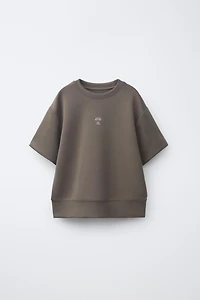 SPORTY TEXT T-SHIRT