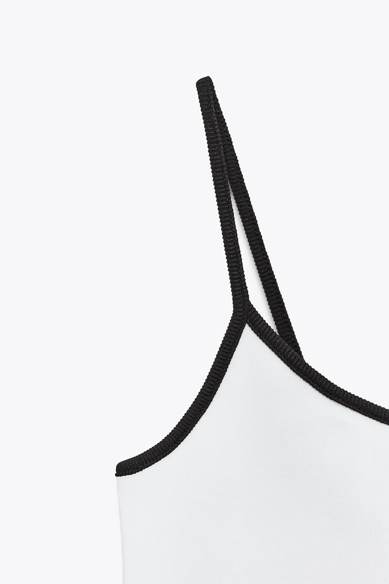 CONTRAST TANK TOP