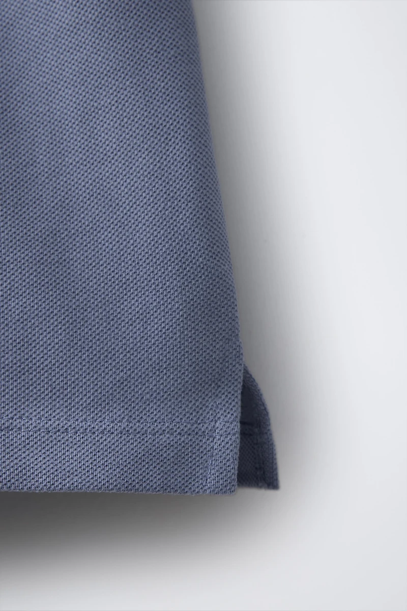 BASIC PLAIN POLO SHIRT