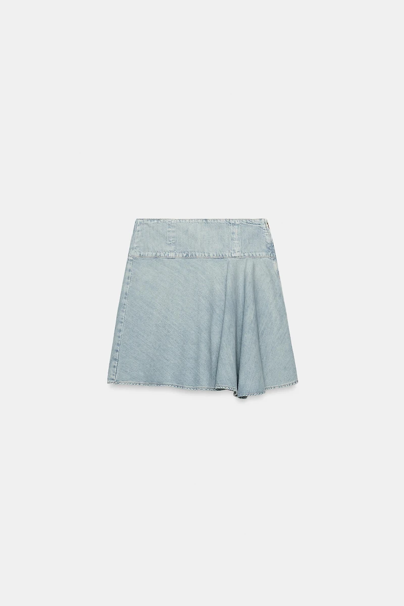 TRF DENIM MIDI SKIRT