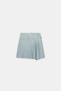 TRF DENIM MIDI SKIRT