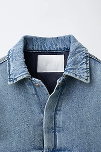 PADDED DENIM JACKET