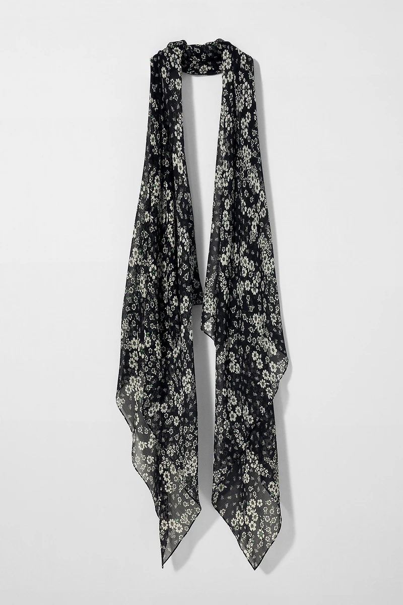HAUT À ENCOLURE AMÉRICAINE EN SOIE KATE MOSS X ZARA