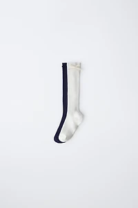 TWO-PACK OF HIGH SOCKS WITH BOW