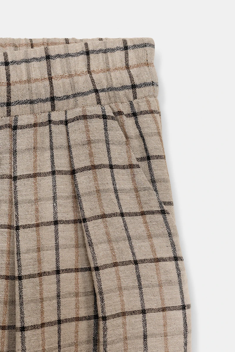 PLAID PANTS ZW COLLECTION