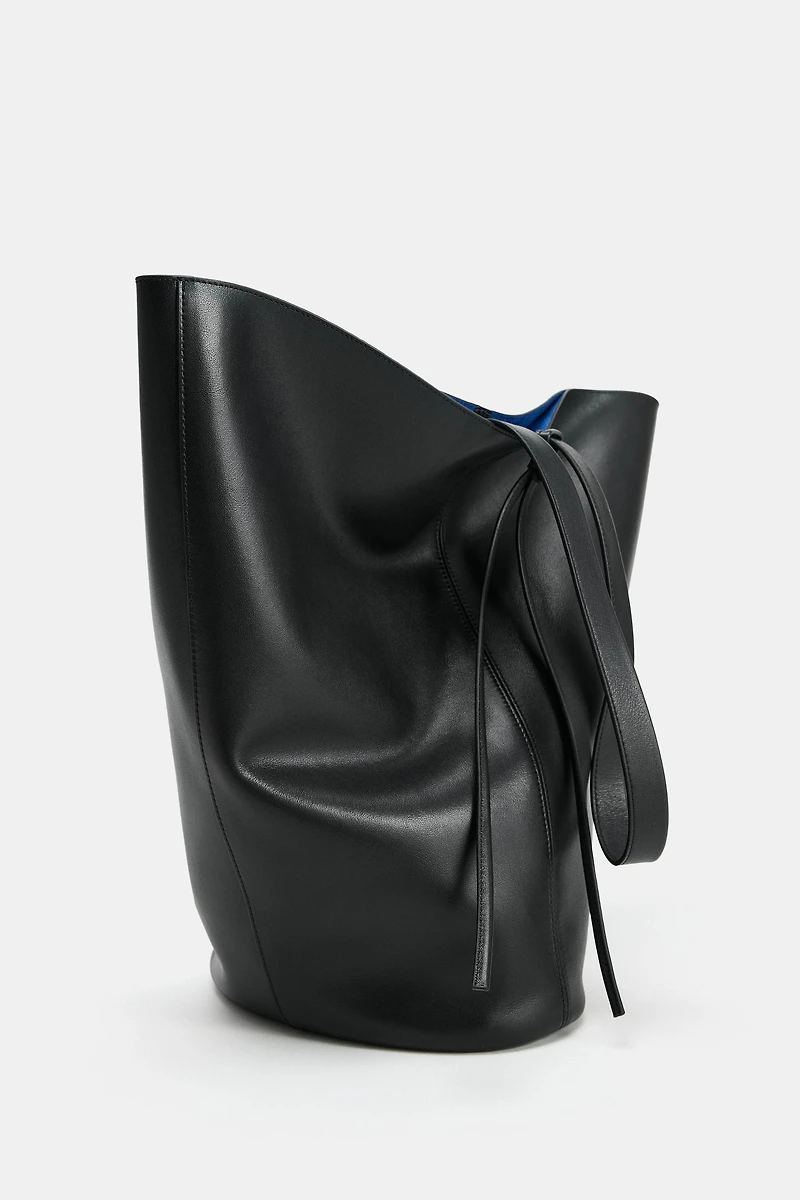 MAXI SAC À ÉPAULE EN CUIR