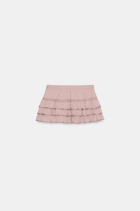 RUFFLED SKORT