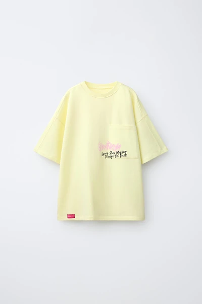 T-SHIRT À IMPRIMÉ GRAFFITI