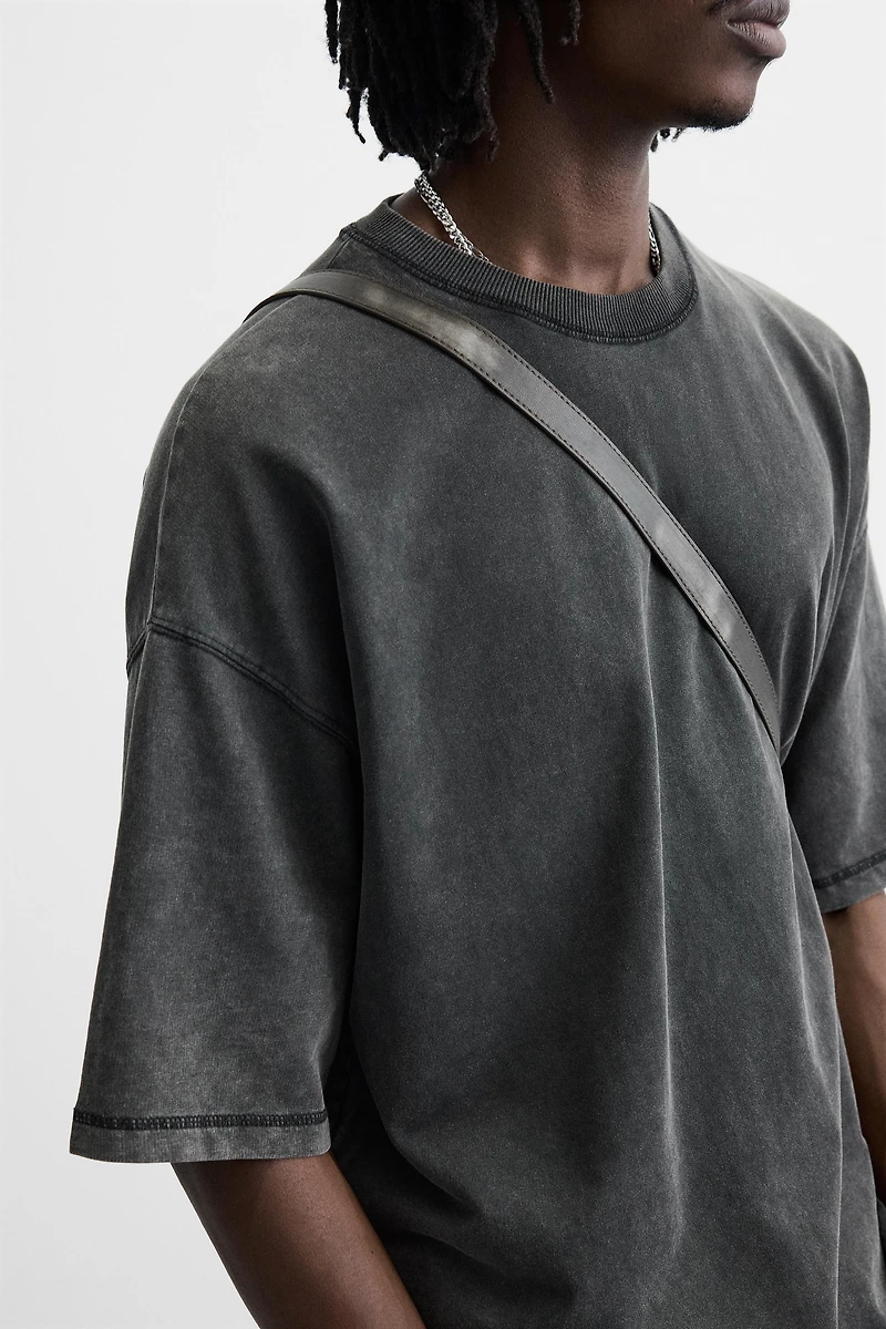 WASHED RELAXED FIT SWEATSHIRT