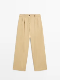 Wide-leg trousers