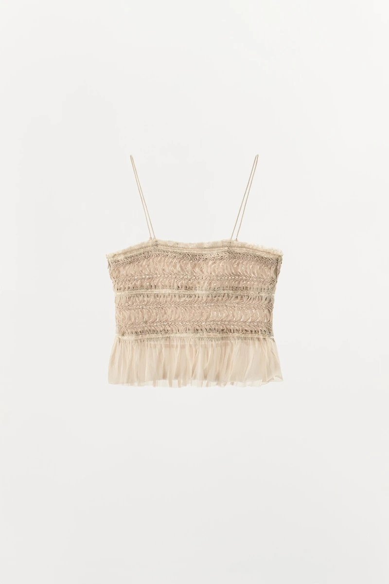 COMBINATION TEXTURED TOP