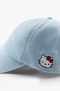 CASQUETTE EN DENIM HELLO KITTY © 2025 SANRIO