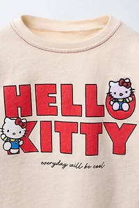 HELLO KITTY © SANRIO EMBROIDERED T-SHIRT