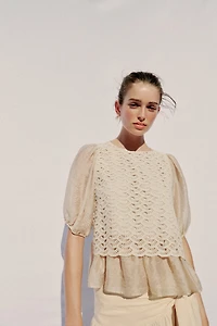 COMBINATION CROCHET TOP