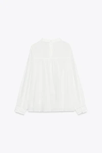 BLOUSE BRODÉE FLEURS