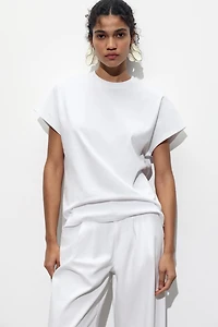 T-SHIRT À MANCHES TOMBANTES