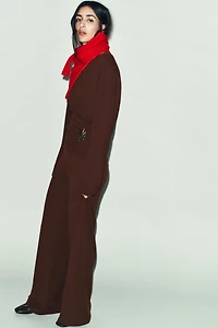 PANTALON LARGE TEXTURÉ
