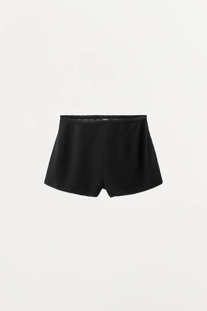 WAVY VISCOSE SHORTS