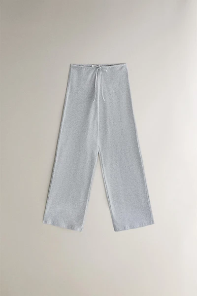 RIBBED PANTS