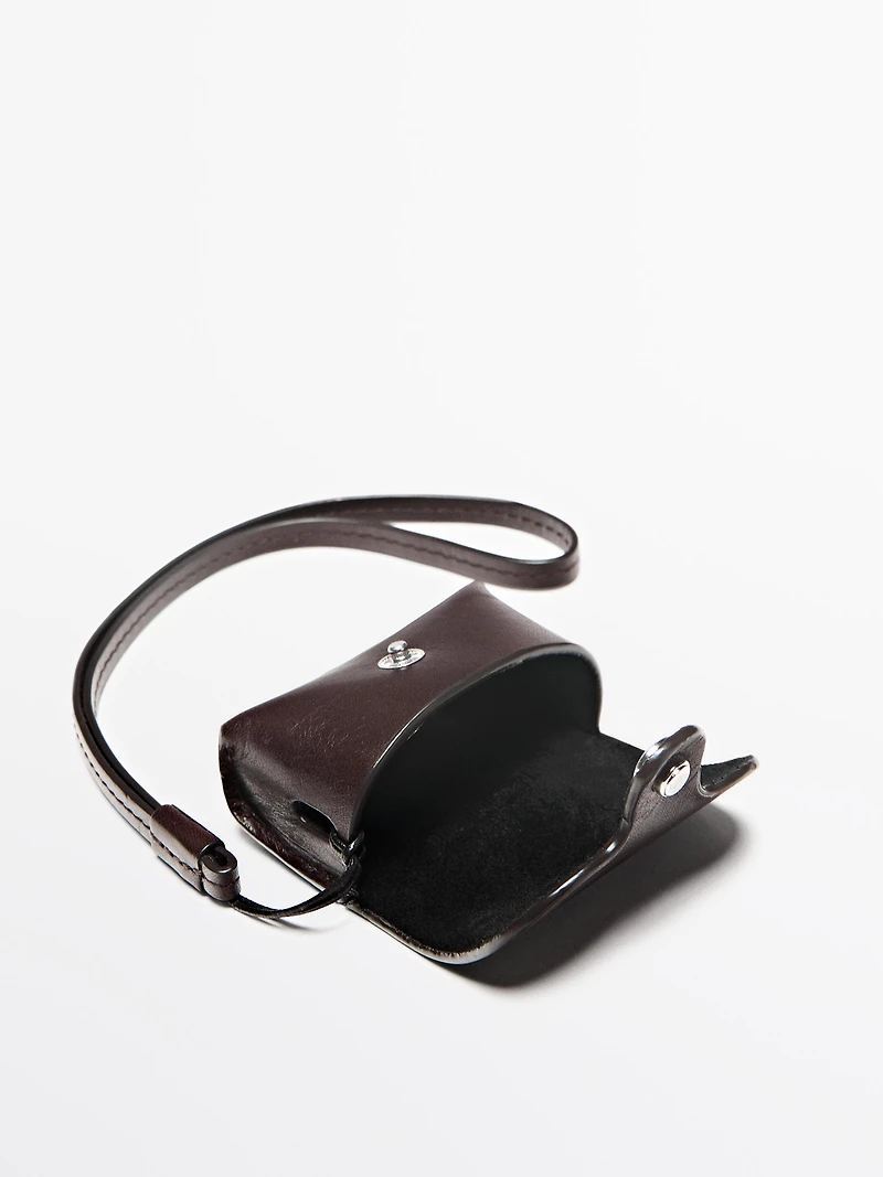 tui airpods en cuir nappa