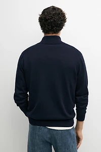 100% cotton knit cardigan