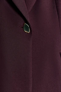TAILORED BLAZER WITH SHOULDER PADS