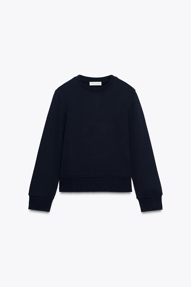 SWEAT BASIQUE EN COTON