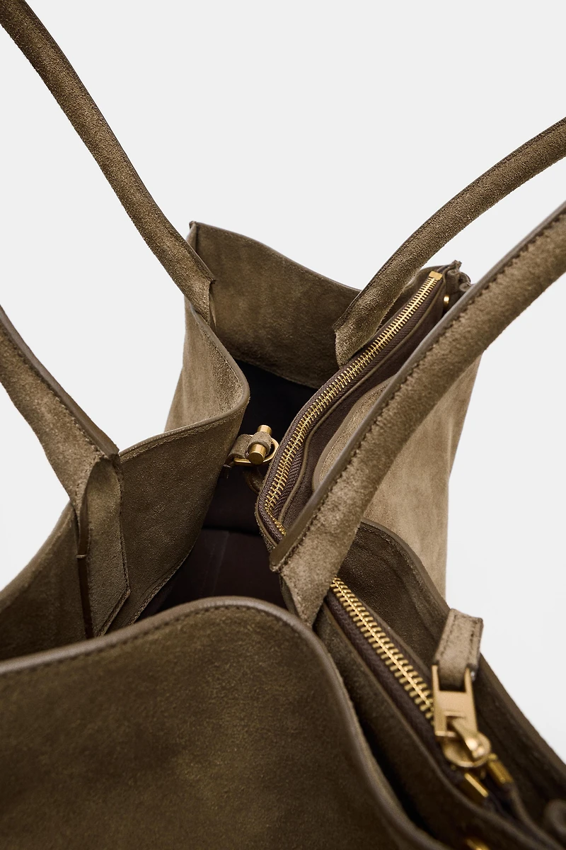 MAXI CITY LEATHER BAG