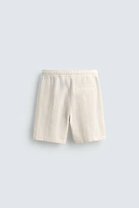 GEOMETRIC JACQUARD SHORTS