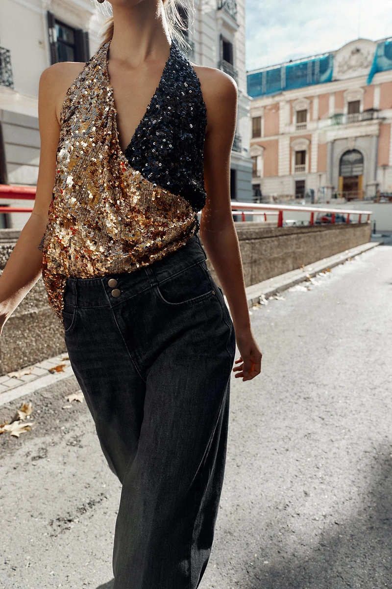 Z1975 HIGH WAIST WIDE LEG JEANS