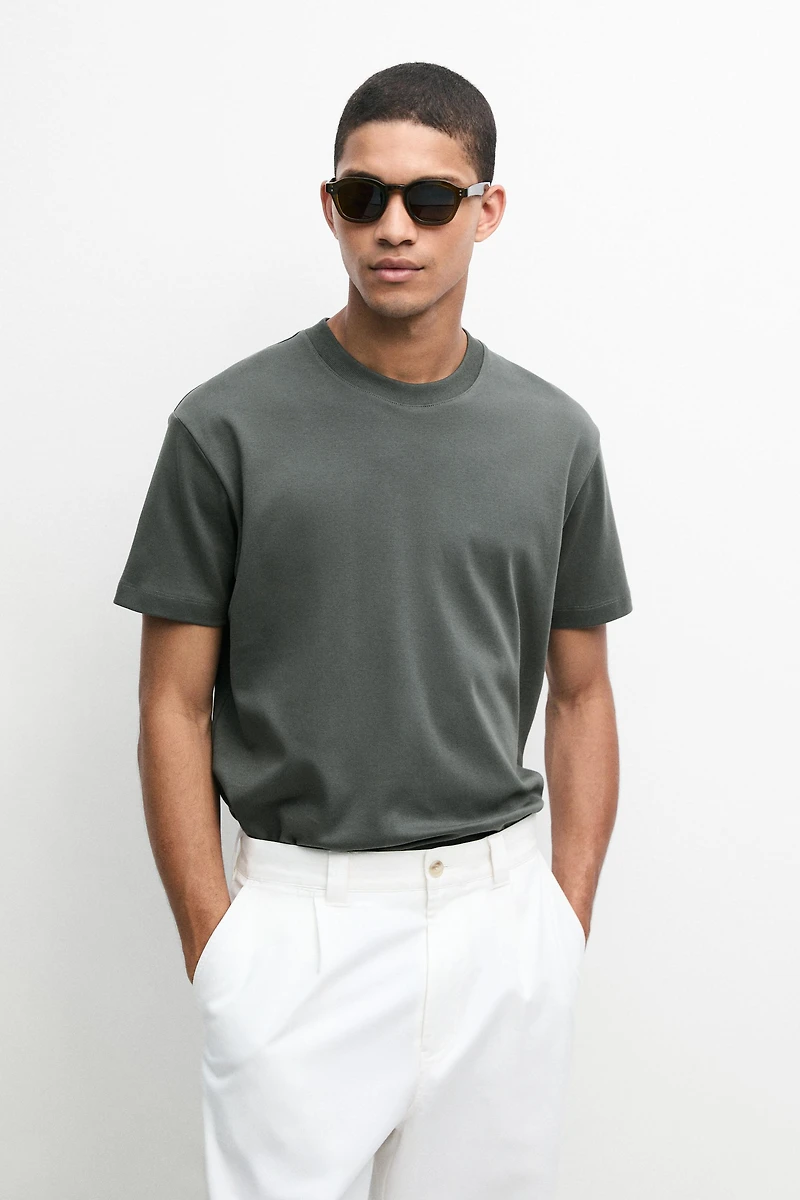 T-shirt manches courtes 100 % coton
