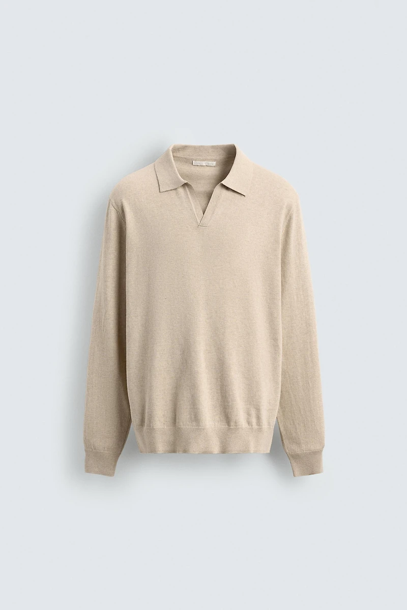 REGULAR FIT KNIT POLO SHIRT