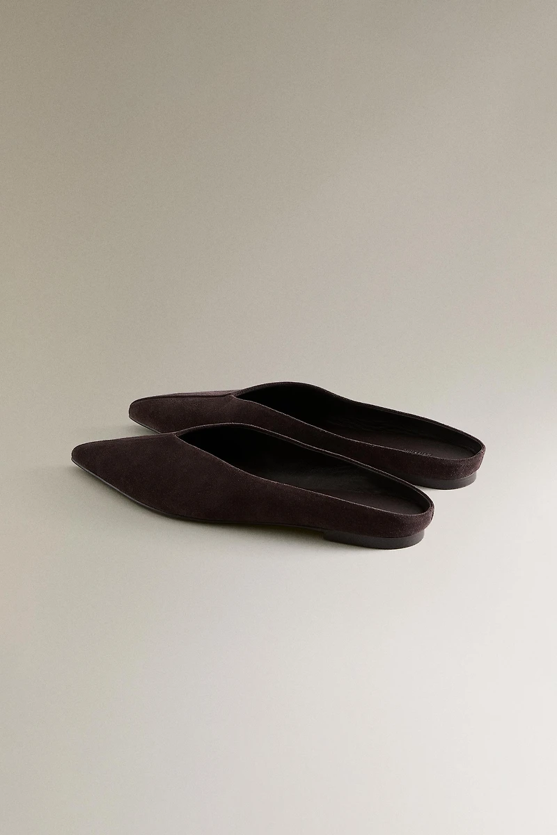MULES BOUT CUIR