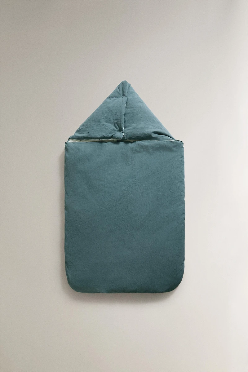 COTTON LEAF CARRYCOT BABY WRAP