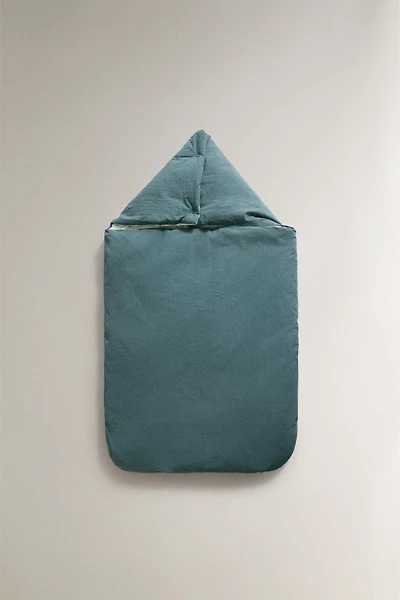 COTTON LEAF CARRYCOT BABY WRAP